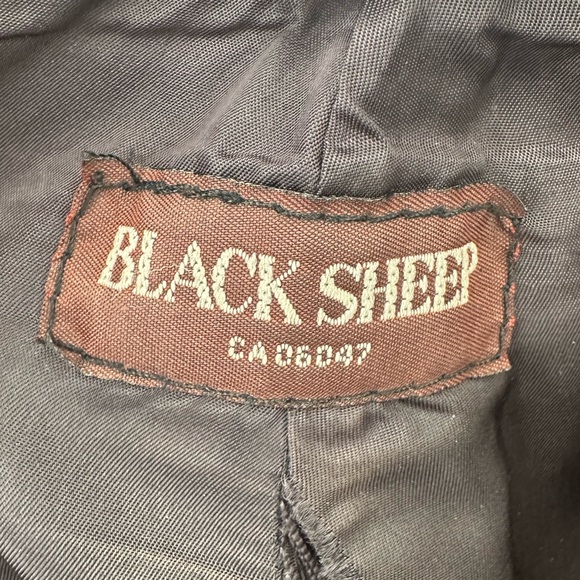 Vintage Black Sheep 100% leather pants - size 28 - Picture 7 of 7